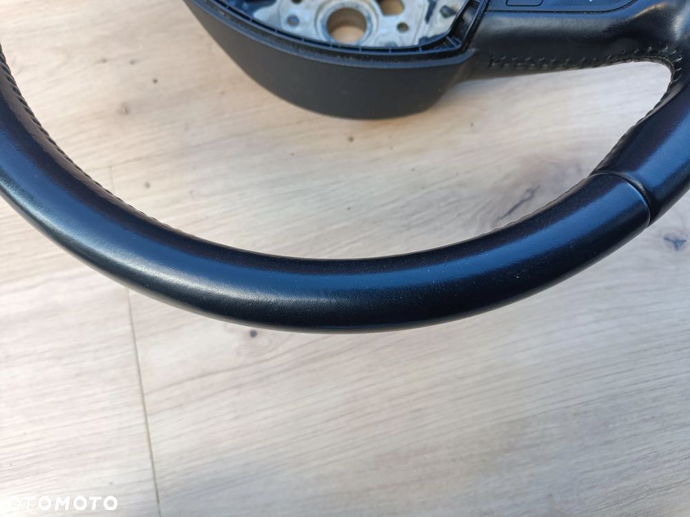 AUDI A6 C6 A8 D3 LIFT Q7 KIEROWNICA NÓWKA CZARNA SOUL 4F0419091AH - 5