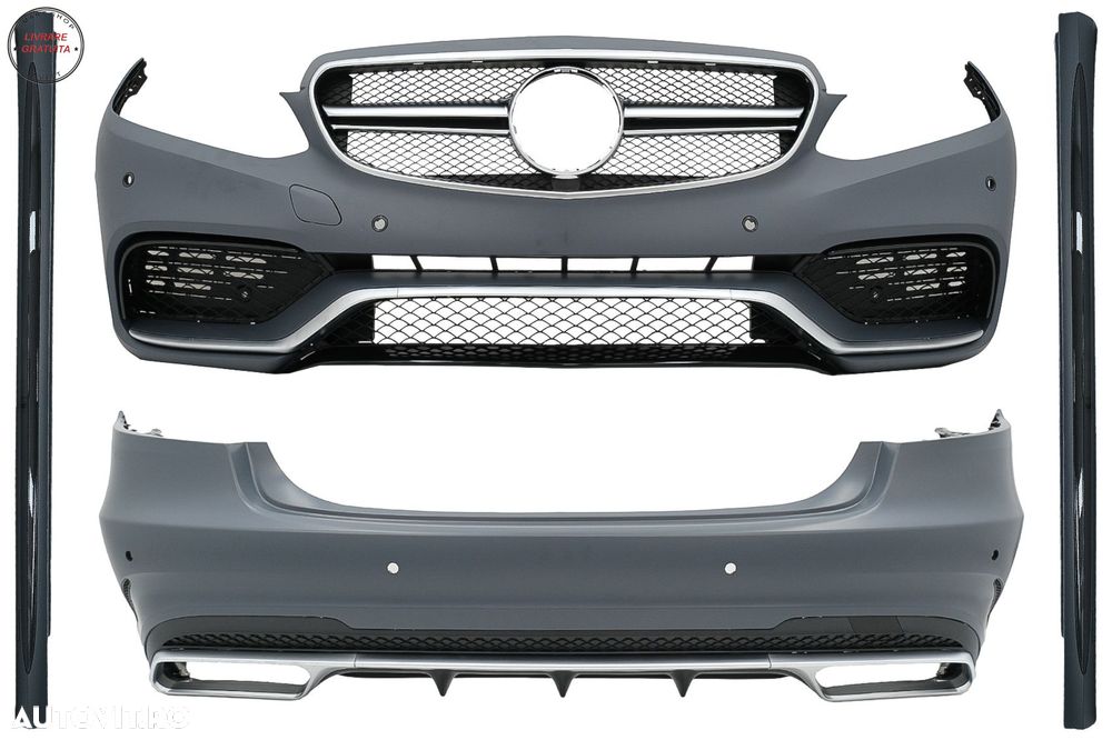 Kit Exterior Mercedes E-Class W212 Facelift (2013-2016) E63 Design- livrare gratuita - 1
