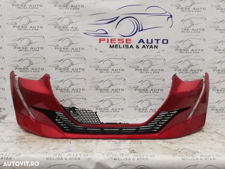 Bara fata Peugeot 208 cu bandouri an 2019-2020-2021-2022-2023 Gauri pentru 6 senzori - 1