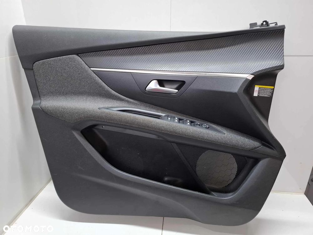 BOCZEK BOCZKI DRZWI TAPICERKA PEUGEOT 3008 II KOMPLET PRZEŁĄCZNIK SZYB - 1