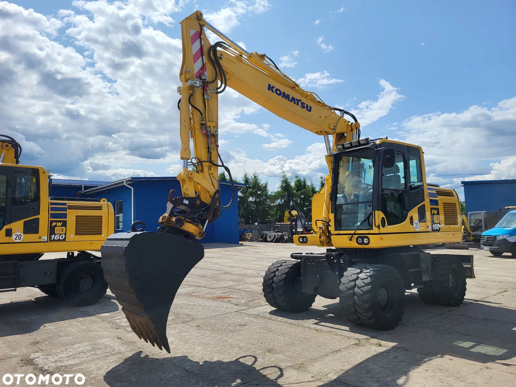 Komatsu PW 160 -10 spr z Niemiec - 1