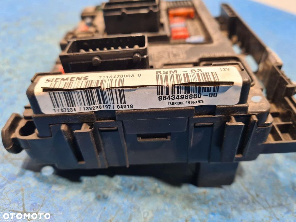 CITROEN C5 I MODUŁ BSM 9643498880  6FZ - 5