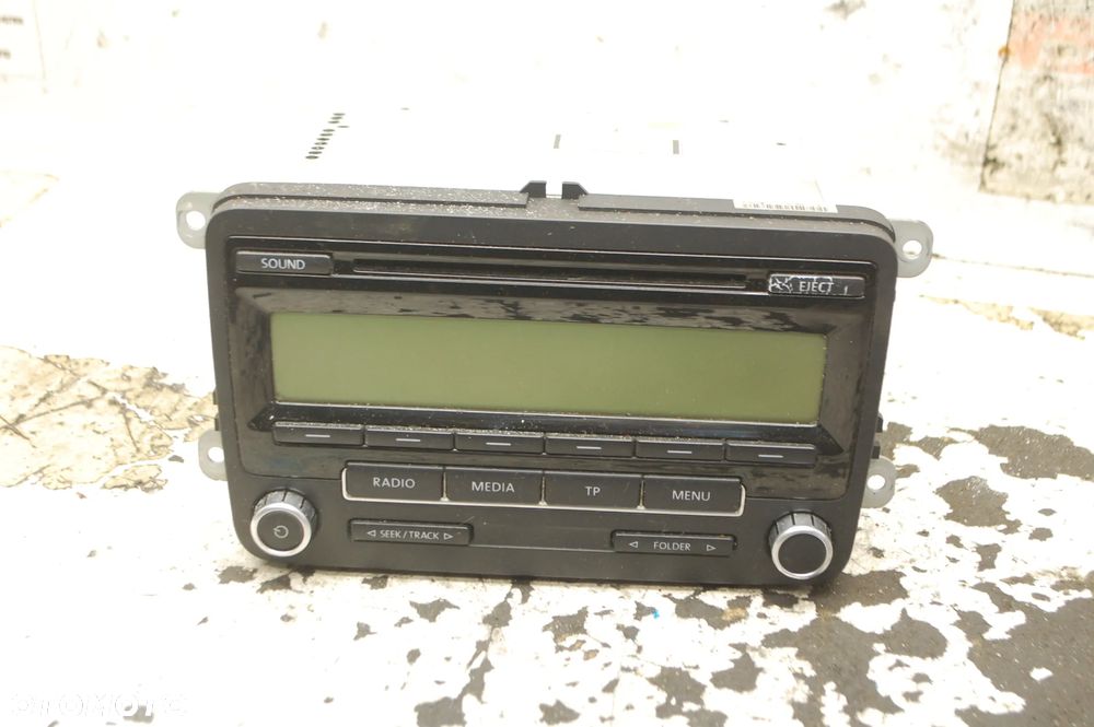 RADIO FABRYCZNE CD 1K0035186AA BLAUPUNKT/ BOSCH VW GOLF V KOMBI JETTA PASSAT B6 - 1