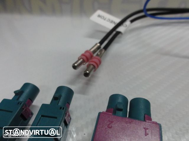 Ficha adaptadora de antena Vag Diversity duplo universal, para radio universal com amplificador de sinal - 4