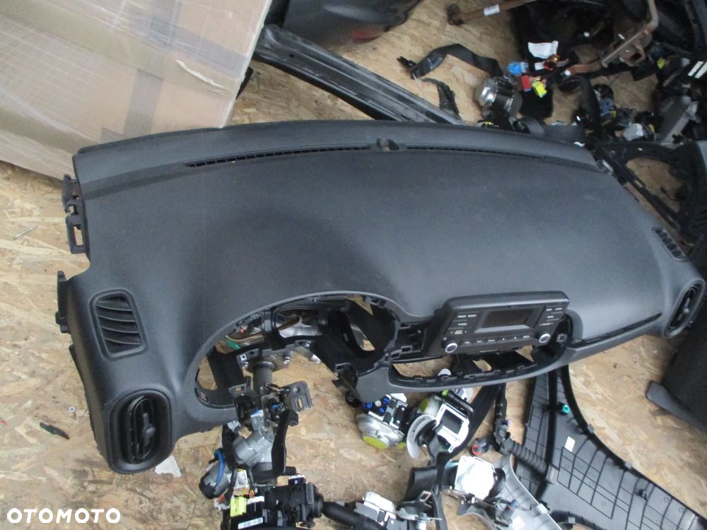 KIA PICANTO 3 III 2017- KONSOLA DESKA ROZDZIELCZA PODUSZKI NAPINACZE ORYGINAŁ - 3