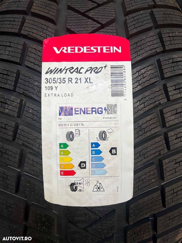 Vând set anvelope 275/40/21-305/35/21 vredestein de iarnă noi - 2