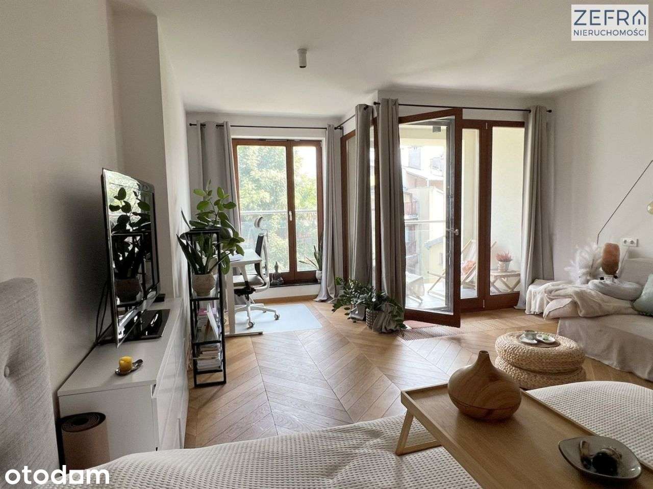 42 m2*balkon*winda*Harmonica*Kazimierz