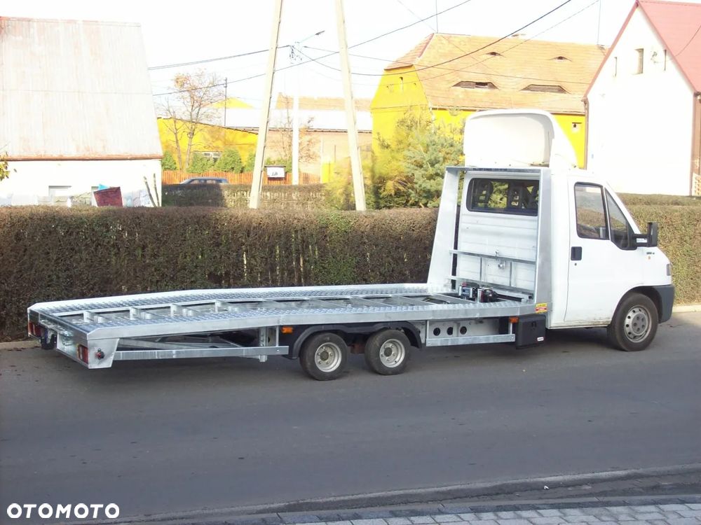 DUCATO najazd zabudowa alu stal KUNICE autolaweta - 15