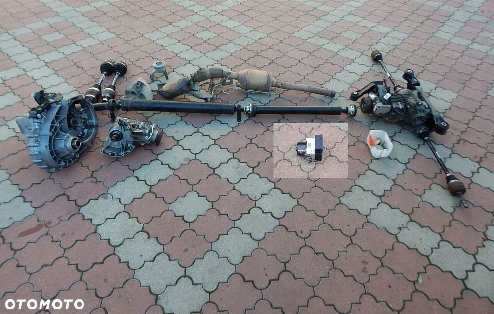 vw t5 lift 2.0tdi napęd skrzynia most reduktor półoś wał wydech 4x4 4motion - 1