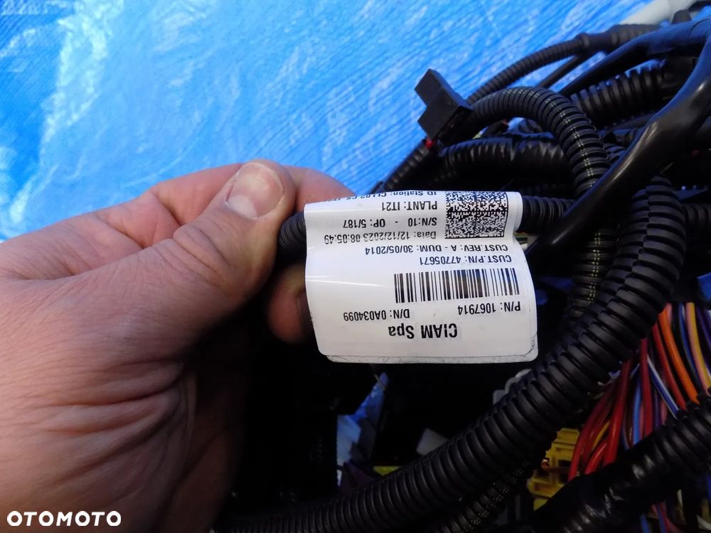 instalacja elektryczna wiązka 47705671 case jx1070u jx1090u new holland tk76 t5060 - 10