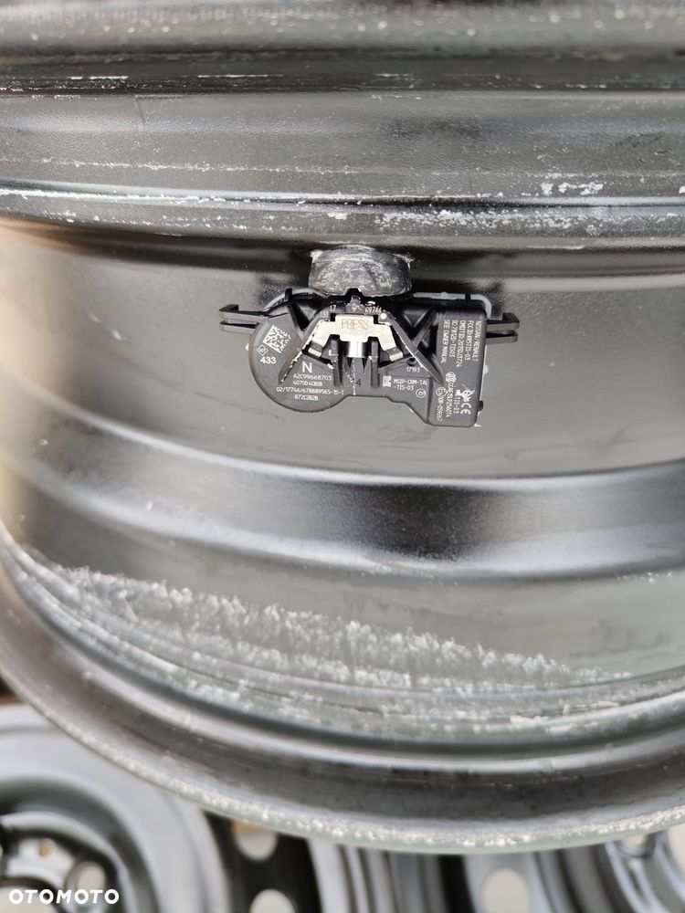 FELGI NISSAN QASHQAI PULSAR LEAF JUKE 6,5JJ 16 ET40 CZUJNIKI TPMS - 4