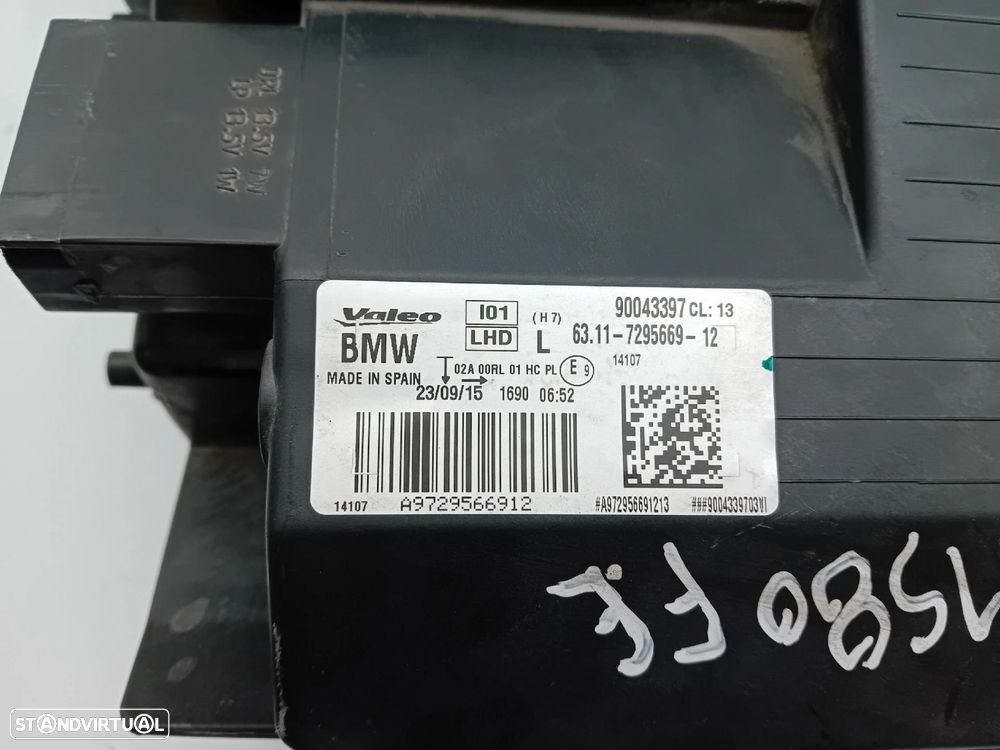 Ótica / farol esquerda BMW i3 (I01) - 6