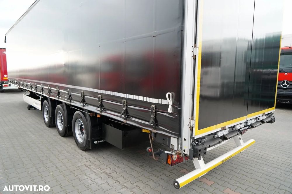 Wielton CORTINĂ WIELTON / MEGA / SISTEM BDE - STALPINI CULISANTI / AXE SAF / ACOPERIȘ ARMAT - 11