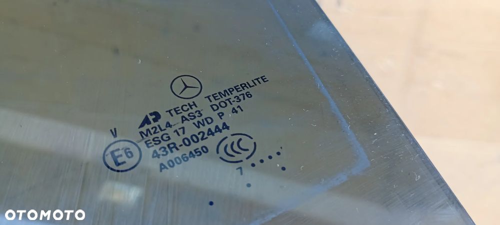 Szyba lewy tył tylna lewa Mercedes ML W164 AS3 - 6