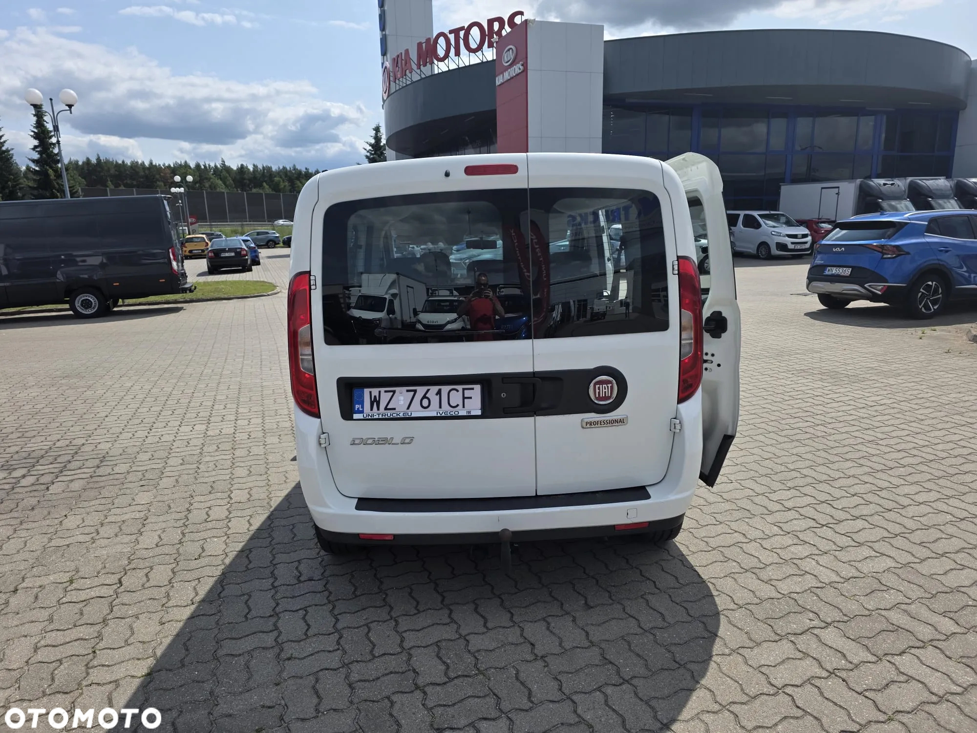 Fiat Doblo 5 osób Krajowy Drzwi Przesuwne P+L strona Hak - 7