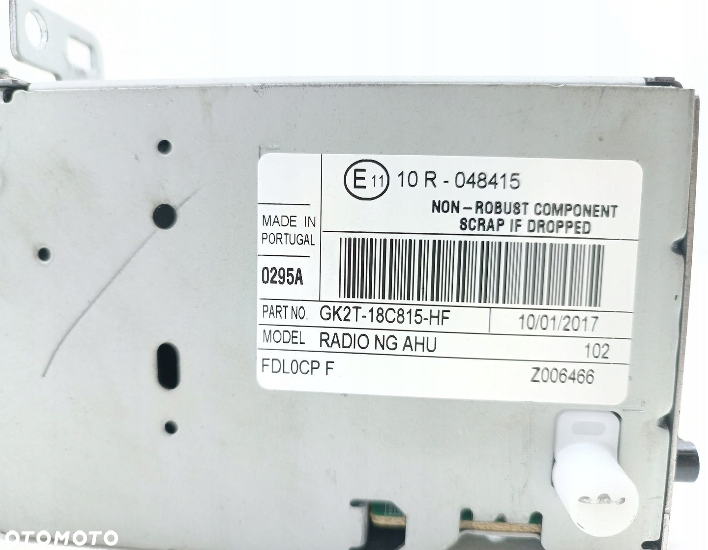 RADIO NAWIGACJA CD FORD TRANSIT CUSTOM 17R GK2T-18C815-HF - 4