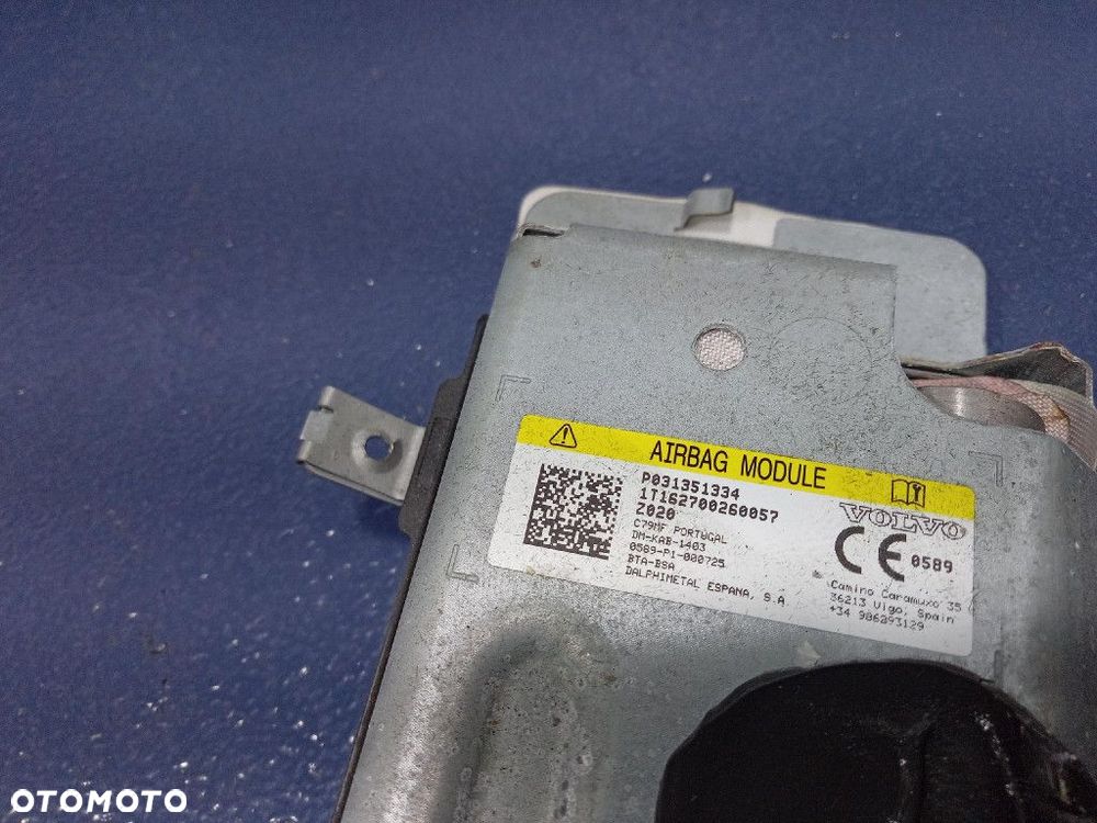 VOLVO V90 S90 II DESKA ROZDZIELCZA AIRBAG KPL EU 039838579 - 6