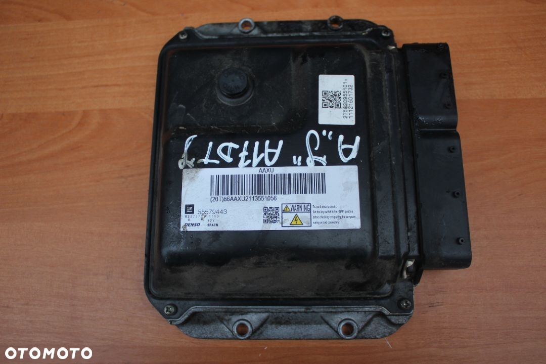 KOMPUTER STEROWNIK SILNIKA OPEL ASTRA J 1.7 CDTI A17DTJ 110KM 55579443 - 2