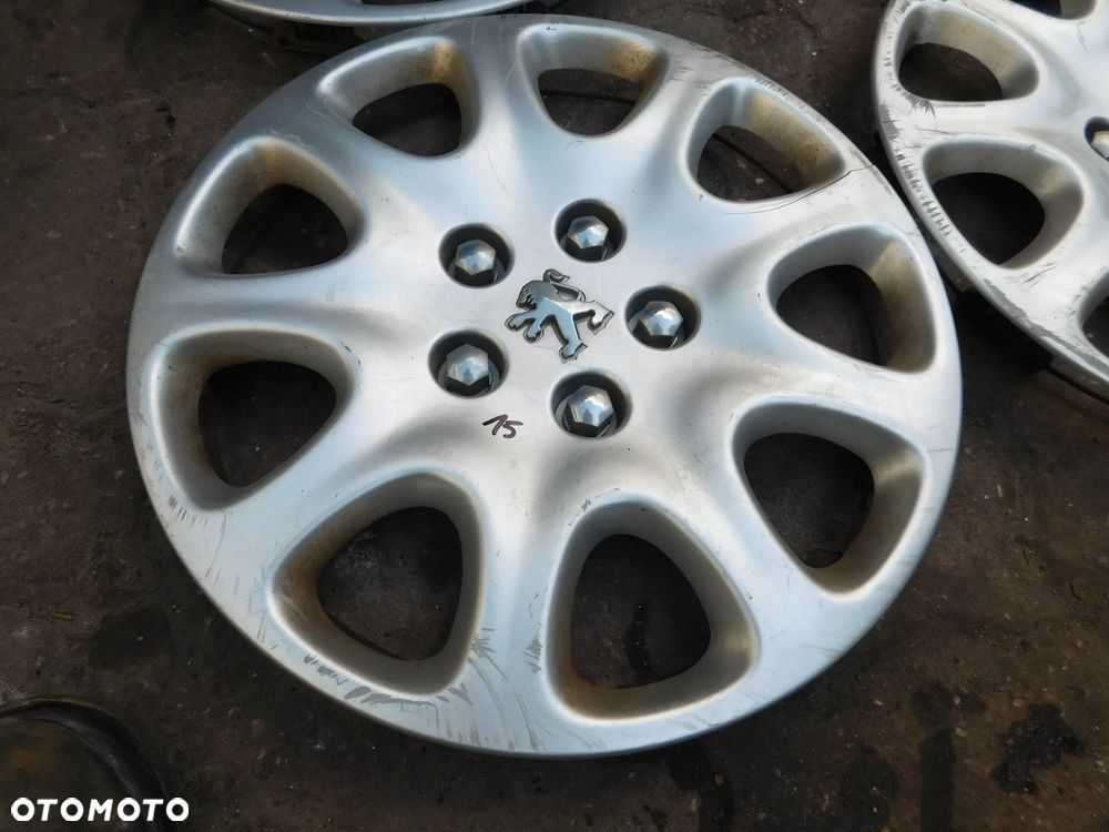 4szt kołpaki 15" PEUGEOT 407 607 - 2