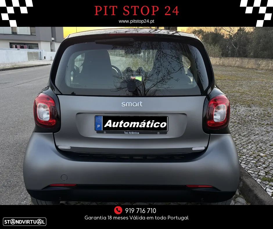 Smart ForTwo Coupé 1.0 Prime 71 Aut. - 8