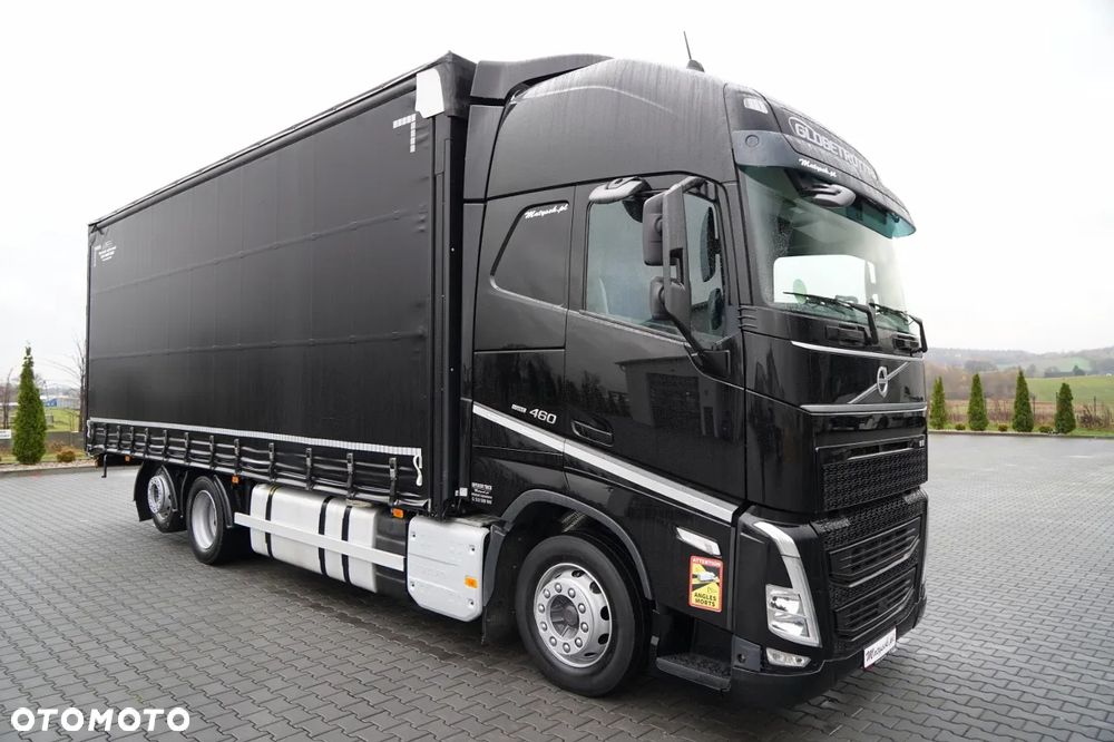 Volvo FH 460 / 6x2 / FIRANKA- 7,7 m / DACH PODNOSZONY / I-SAVE / KLIMA POSTOJOWA / OŚ PODNOSZONA SKRĘTNA / - 7