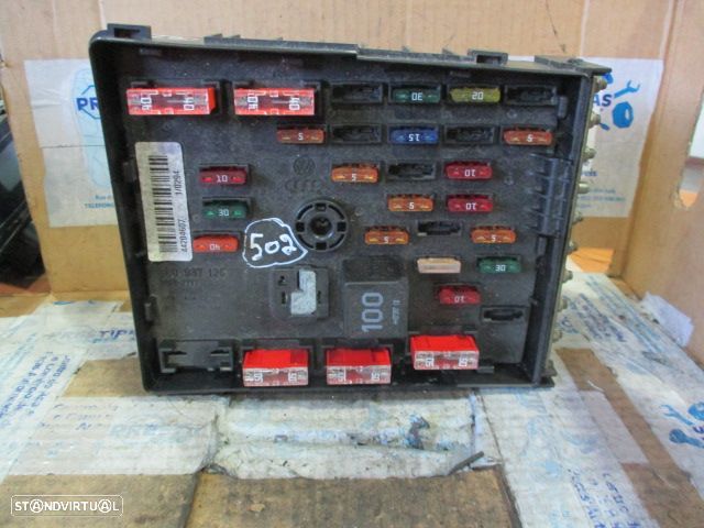 Caixa Fusiveis 3C0937125 VW PASSAT 2007 1.9TDI VW PASSAT B6 2007 2.0 TDI 140CV 4P AZUL - 1