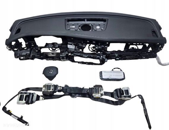 komplet poduszki deska pas pasy volkswagen tiguan 3 iii 571 - 1