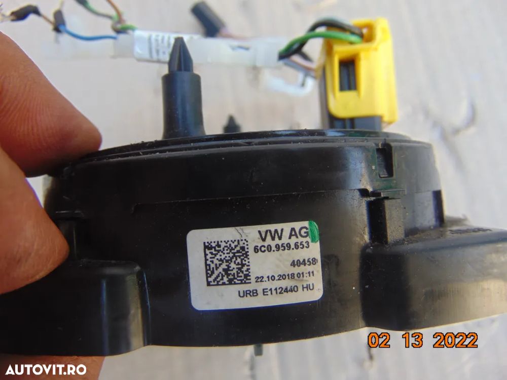 Spirala volan VW polo 2g 6c 6r Skoda Fabia 3 Rapid Seat Toledo Ibiza Leon - 2