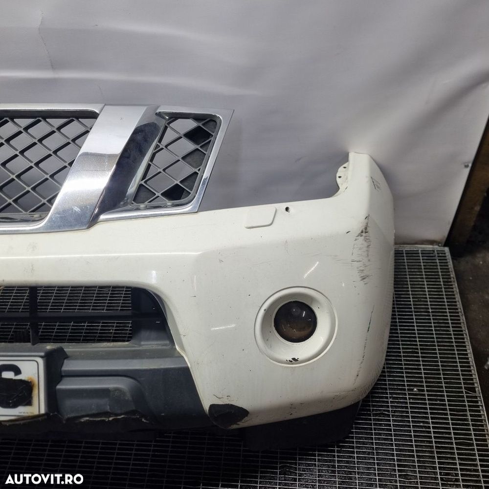 Bara fata Nissan Navara D40 Facelift 2010 - 2015 Super White 326 (1371) Diesel model cu ... - 2
