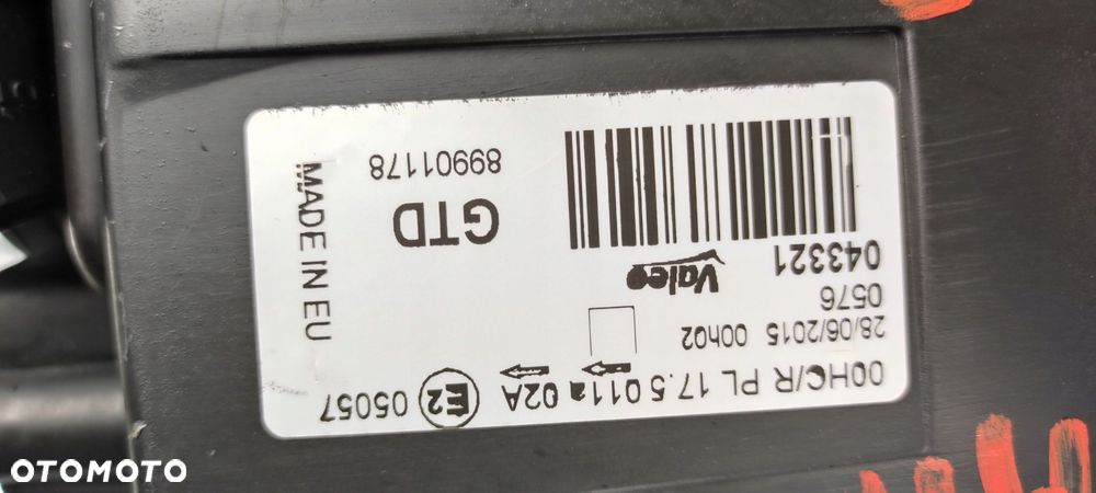 89901178 reflektor lampa lewy lewa przód przednia NISSAN NOTE E11 2006- EU - 5