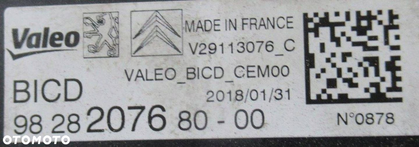 CITROEN C4 II GRAND PICASSO MODUŁ STEROWNIK START STOP 9828207680 - 3