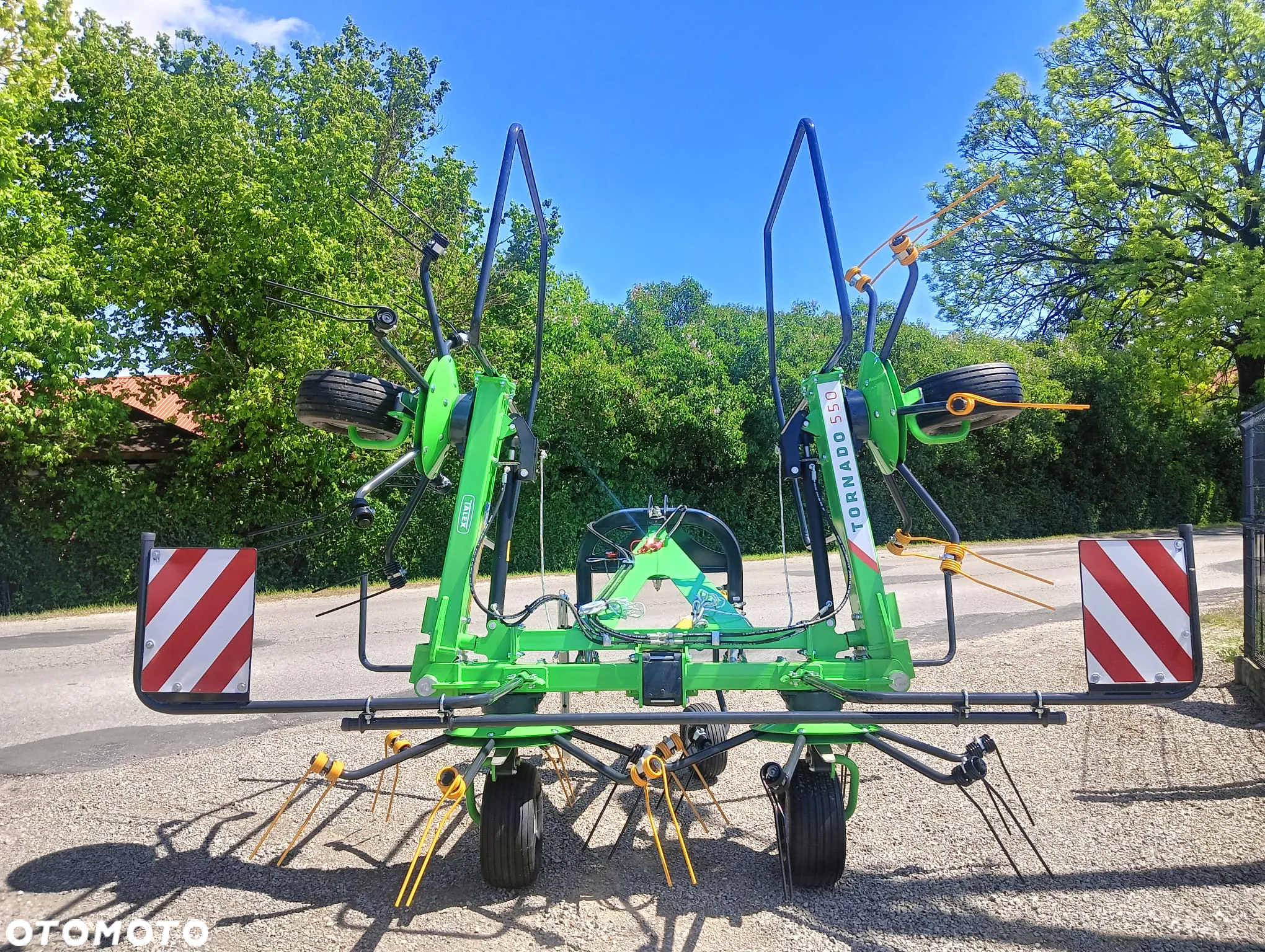Przetrząsacz TORNADO 5,50 TALEX 4-wirniki przetrząsarka karuzelowa !! - 14