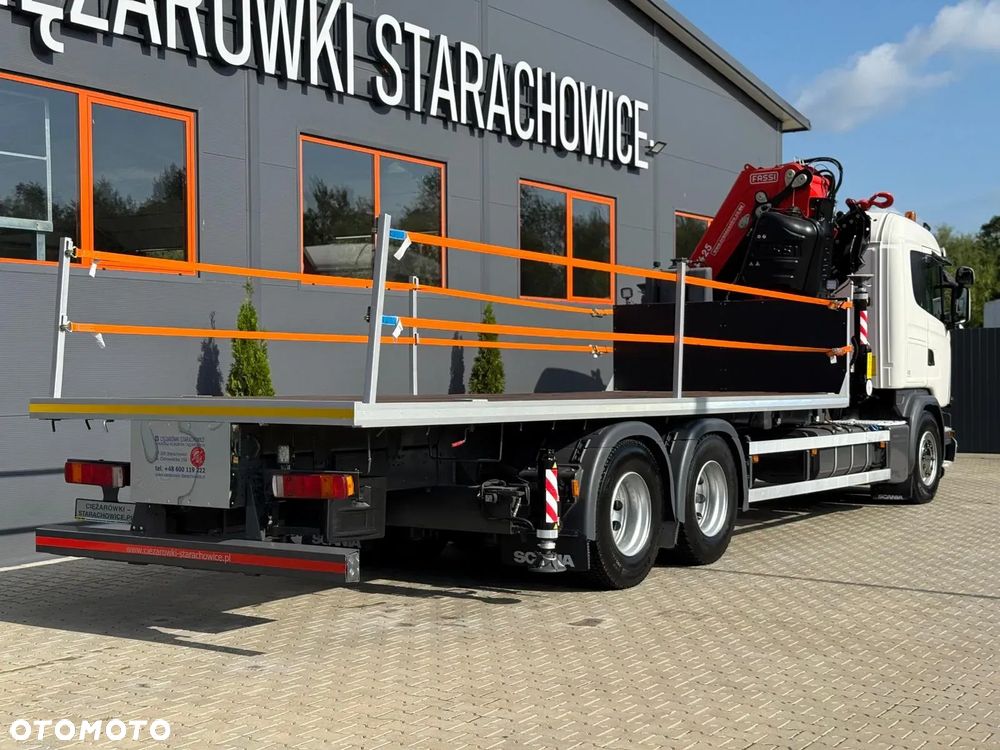 Scania Scania SCANIA G 320 // Klimatyzacja /  6x2 6x4 // platforma z żurawiem FASSI F425RA.2.24 - 6