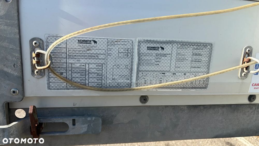 Schmitz Cargobull SCS 24/L-13.62EB, Firanka, Standard, Os podn.,Dach zsuw., Z Niemiec - 14