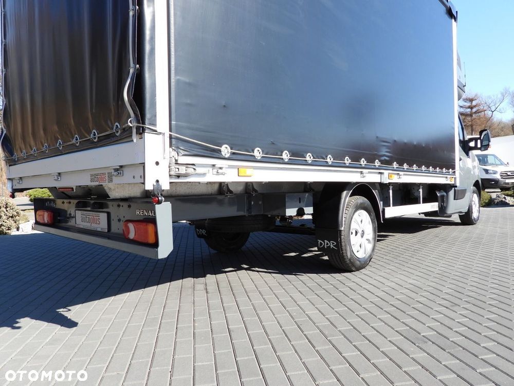 Renault MASTER PLANDEKA 10 PALET WEBASTO TEMPOMAT LEDY PNEUMATYKA KLIMATYZACJA  165KM - 28