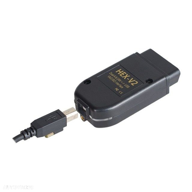 Vcds Vag Com Tester Diagnoza Vw Audi Seat Skoda Porsche HEX USB CAN V2 VCDS/VAG.COM VW AUDI PORSCHE SEAT ross tech - 20.4 engleza romana - 4