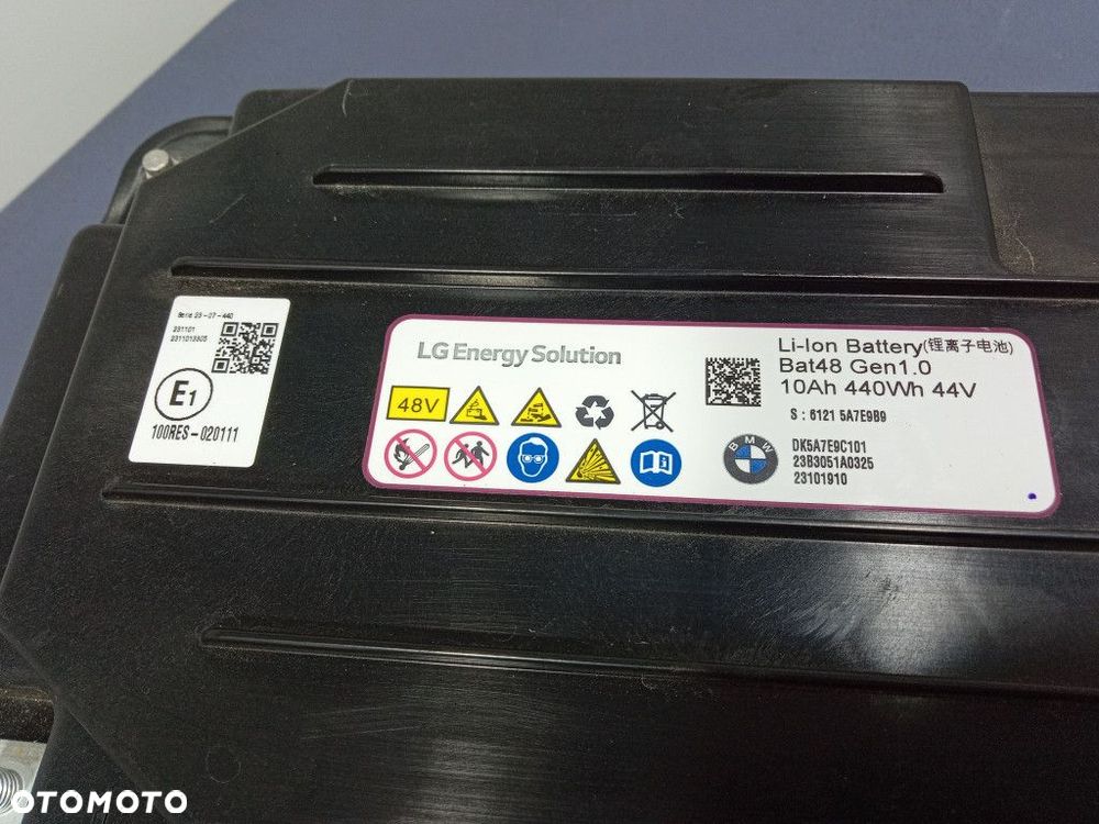 BMW X3 G01 G02 G20 G30 AKUMULATOR DODATKOWY 48V 10AH 5A7E9B9 - 4