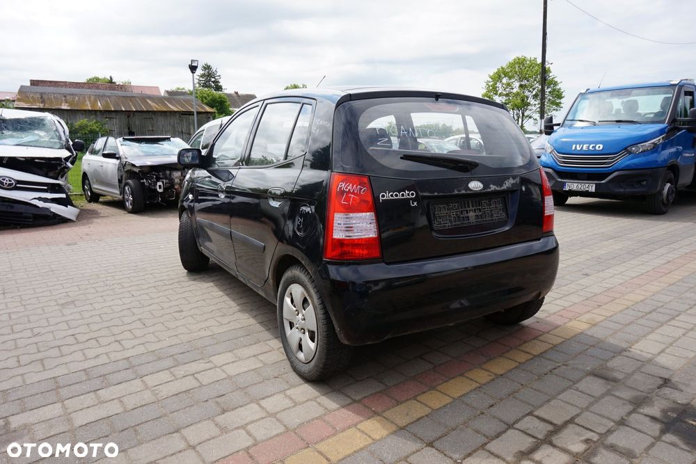 KIA PICANTO I 2006 Z1 1.1 12V G4HG 65KM M5167 CZARNY na części - 3