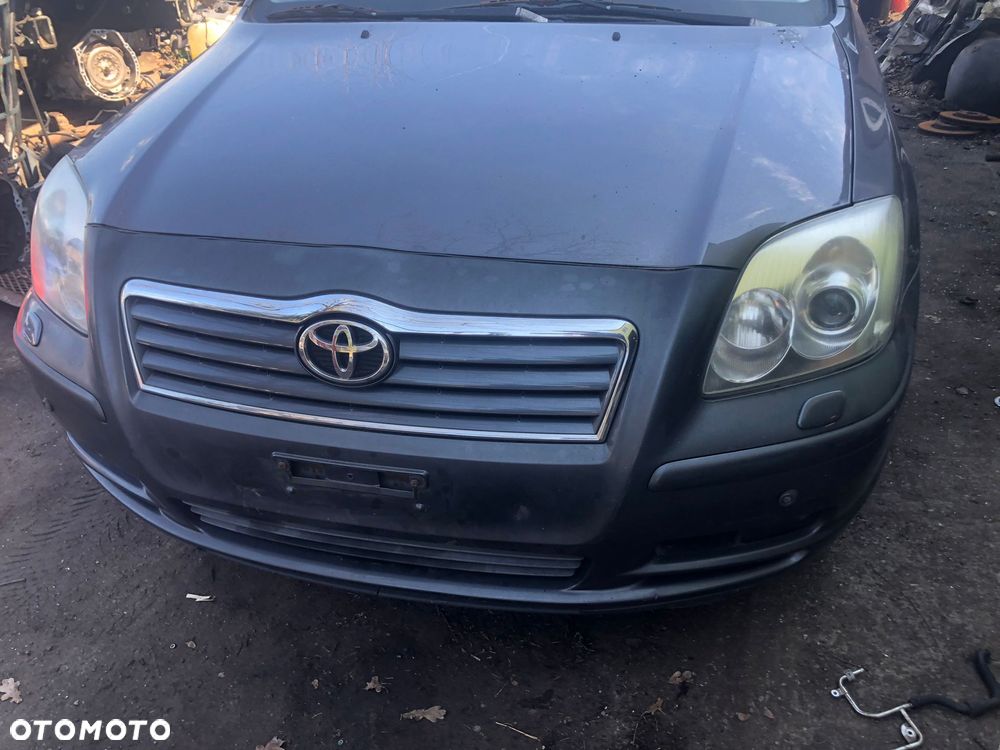 Toyota Avensis T25   maska szara  1f6  lift - 1