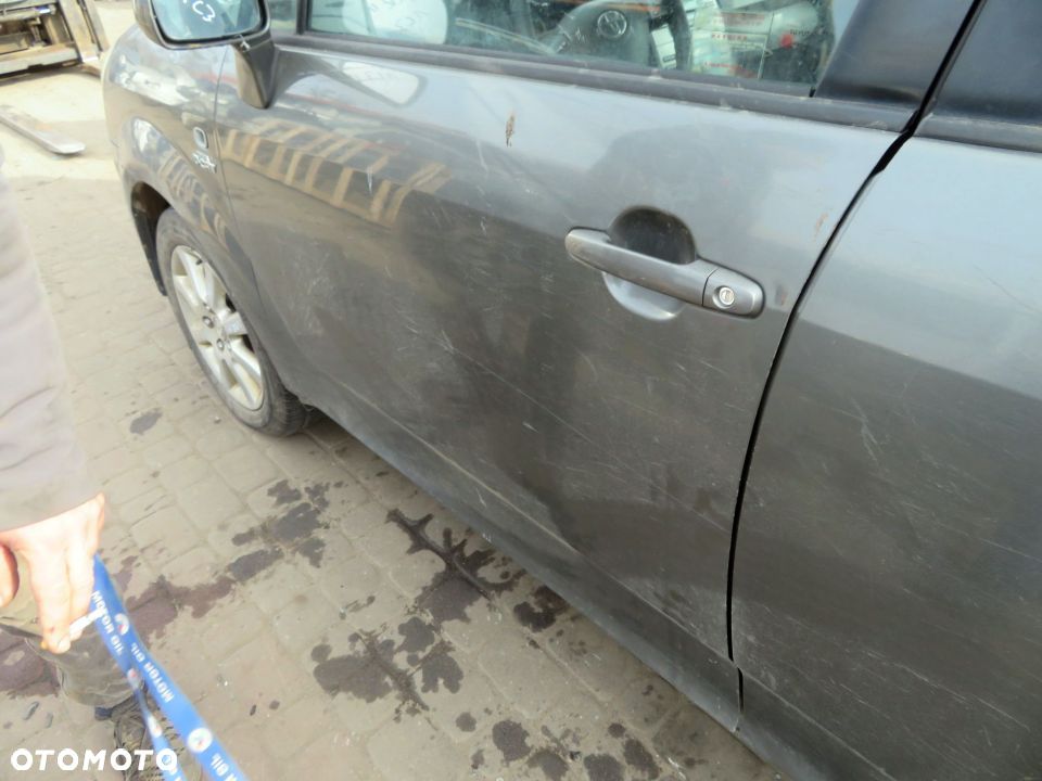 DRZWI PRZEDNIE LEWE COROLLA VERSO II E12 1C3 SZARY TOYOTA 2004-2009 - 4