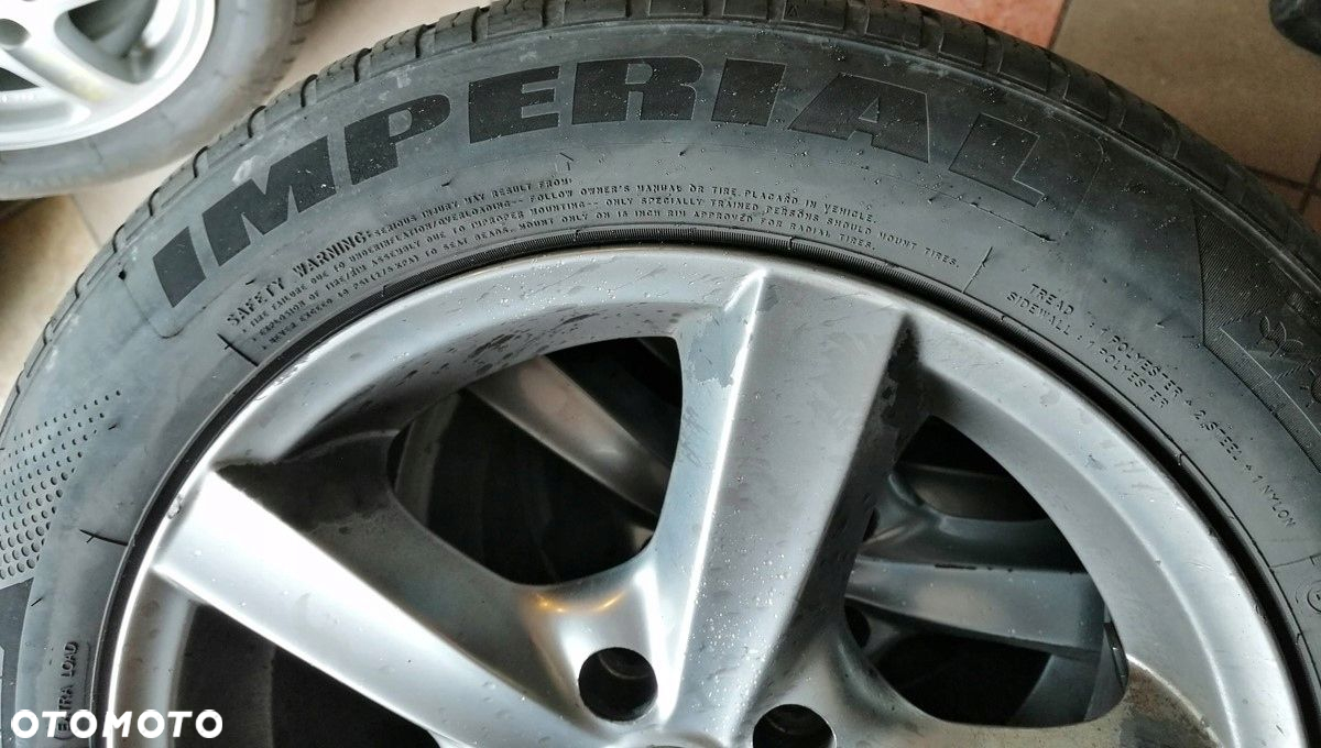Felgi aluminiowe Dezent 16 5x114,3 ET40 7J 205/55R16 - 6