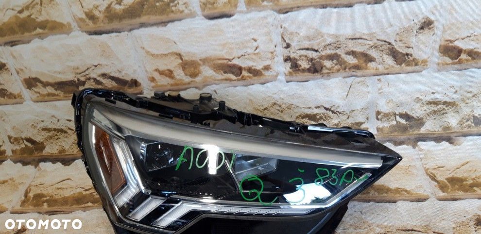 audi q3 83a 941 034b usa ameryka21\' full led prawa z jeżem ledowym - 4