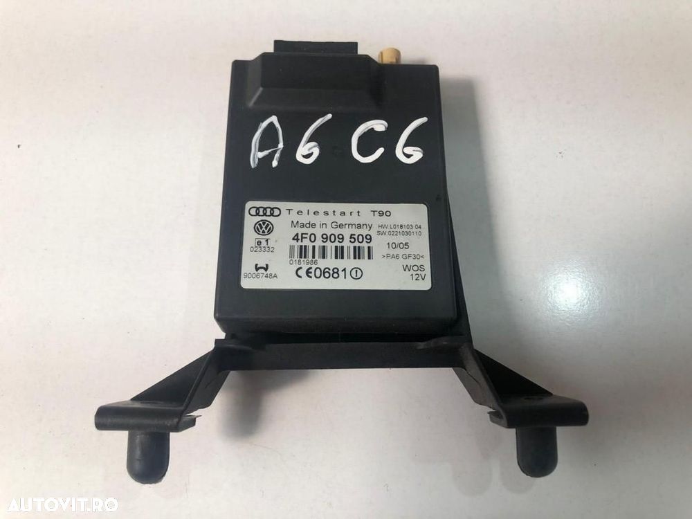 Modul control webasto Audi A6 (2004-2011) [4F2, C6] 4f0909509 - 1