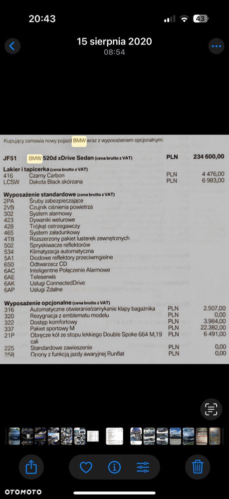 BMW Seria 5 520d xDrive Sport - 13