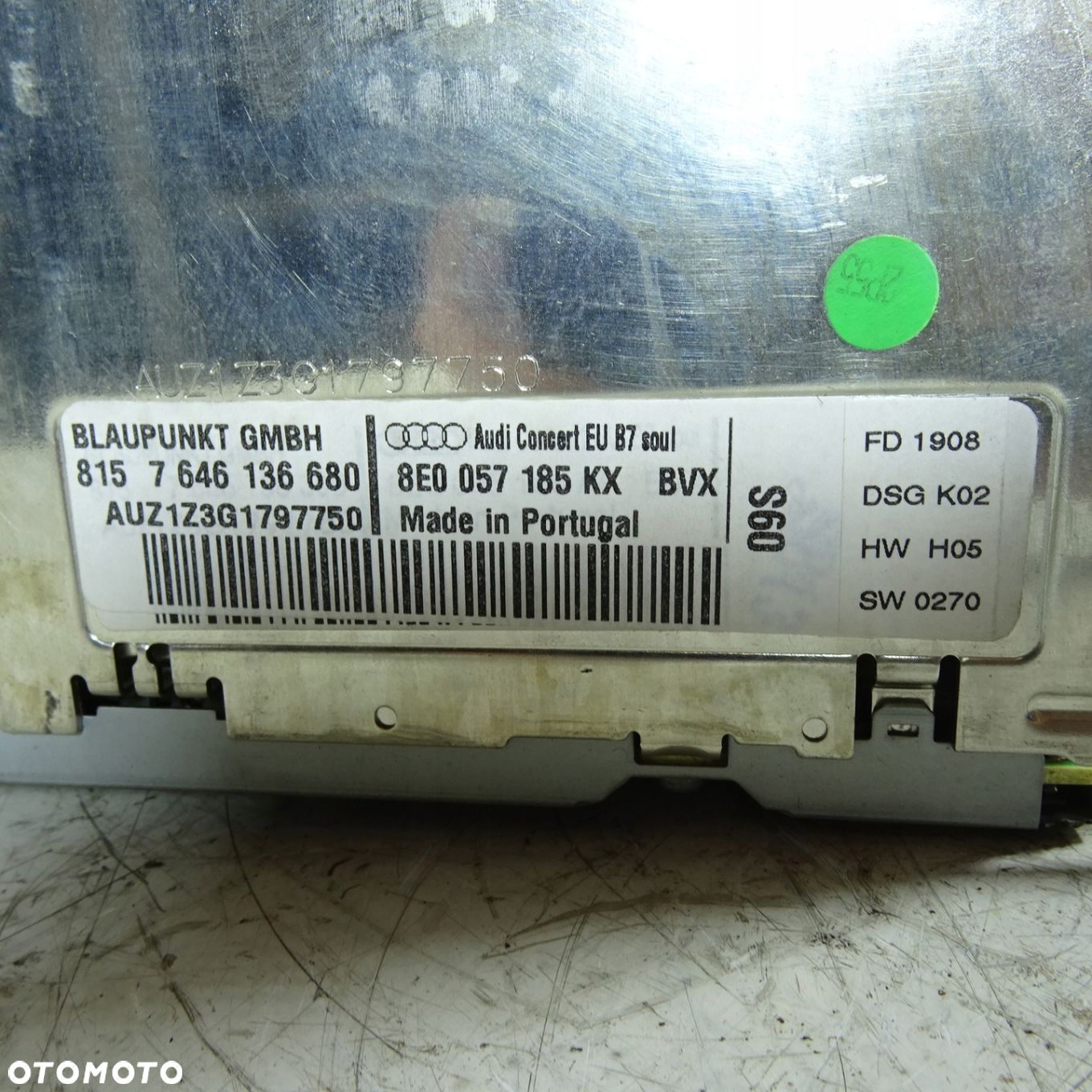 AUDI A4 B7 RADIO 8E0057185KX - 3