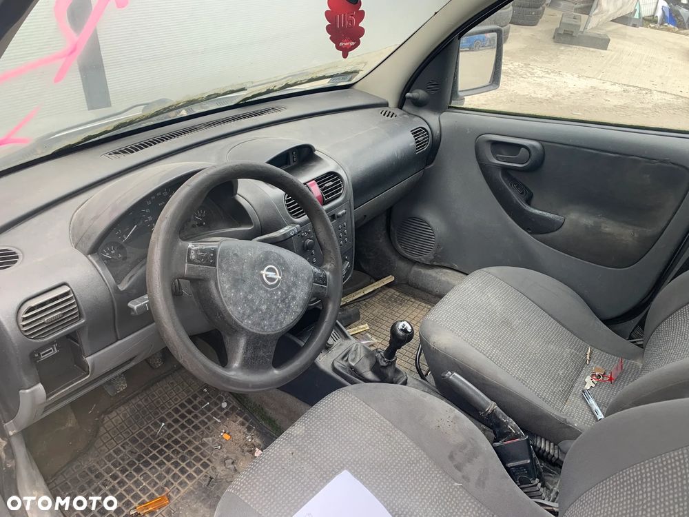OPEL COMBO 2002 *SAMOCHÓD NA CZĘŚCI* 4534 MASKA, LAMPA, DRZWI, LUSTERKO, ZDERZAK, GRILL, BŁOTNIK, KLAPA, BELKA, DESKA, FOTELE, KANAPA, ĆWIARTKA KIEROWNICA, TARCZE, ZACISKI, ZAWIESZENIE, KOMPLETNY PRZÓD, KOMPLETNY TYŁ, LICZNIK, ZEGARY, PRAWE LEWE PRZÓD TYŁ - 5