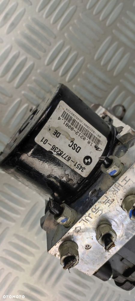 6778237 6778236 pompa hamulcowa ABS DSC DE BMW E81 E82 E87 E88 E90 E91 E92 - 7