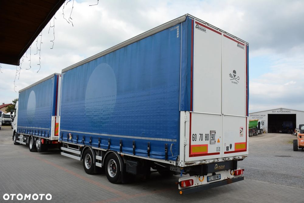 Volvo FH 460 / 2017r / Tandem / Przejazdowy / Mega / 120m3 / Podnoszony dach - 5