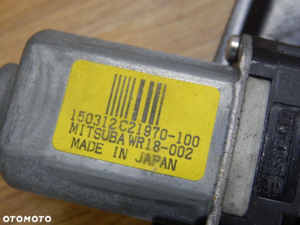 Podnośnik mechanizm silniczek szyby przód Nissan QASHQAI J11  II  13-21  Łuków części - 4