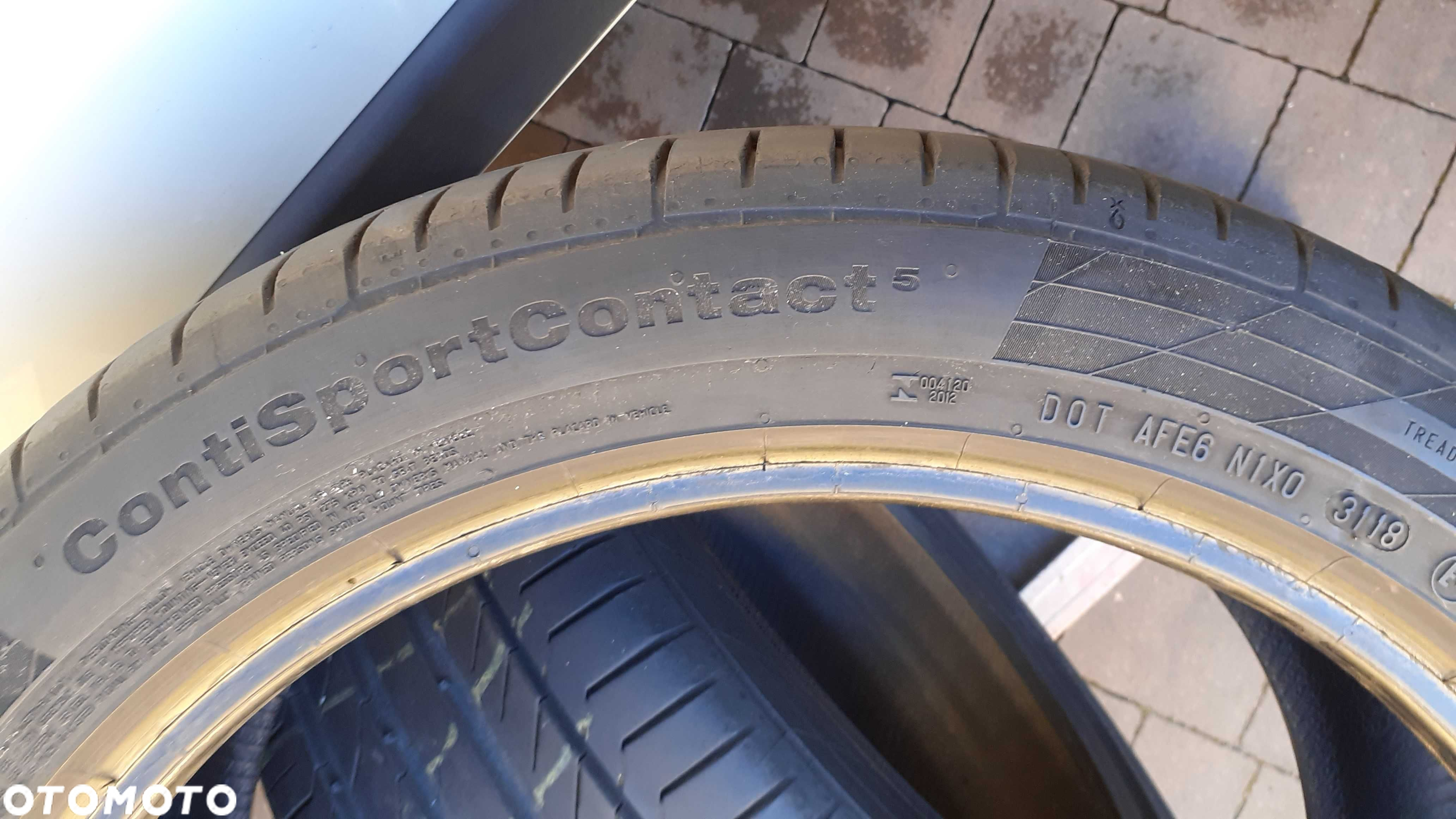 Opony 2x CONTINENTAL Sport Contact 5 235/45R19 99V 6-6,5 mm, 2018r. - 5